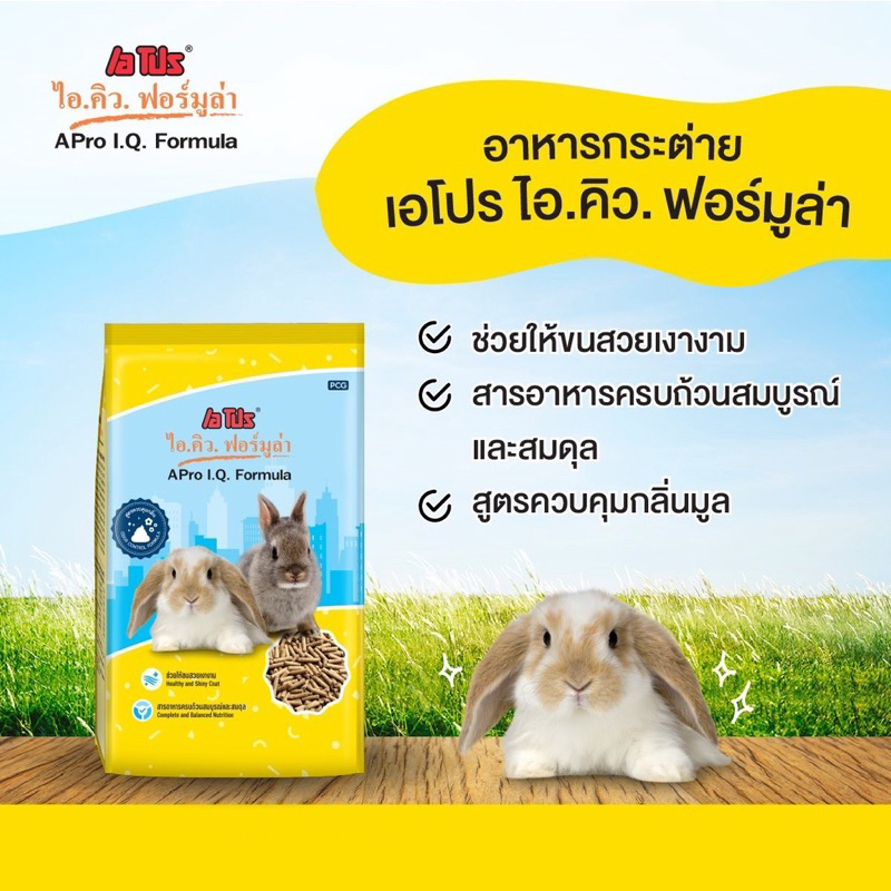 อาหารกระต่าย APro I.Q. Formula Rabbit Food