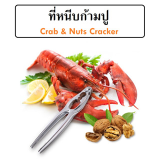 ที่หนีบก้ามปู คีมหนีบก้ามปู ที่หนีบผลไม้เปลือกแข็ง อุปกรณ์ซีฟู้ด Crab Lobster Nut Cracker