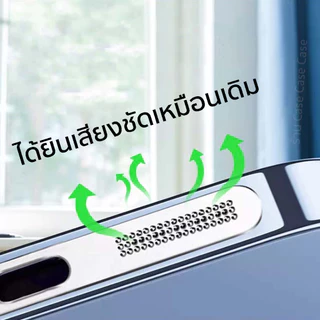 [แบบยาว] ฟิล์มกันฝุ่น ไอโฟน iPhone สติ๊กเกอร์ ตาข่ายกันฝุ่นโทรศัพท์มือถือ ตาข่ายกันฝุ่นลำโพง Dust proof Filter