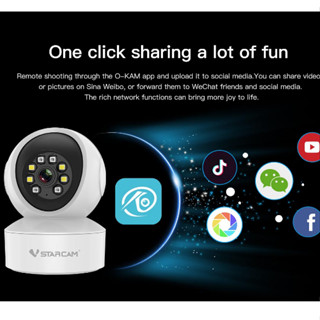 Vstarcam CS49L / CS49Q 3MP-4MP 2.4G-5.8G กล้อง IP Mini  Wireless Wifi Security กล้อง PTZ Cam IR Night