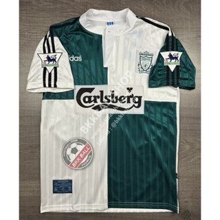 [Retro] - เสื้อฟุตบอล ย้อนยุค Liverpool Away ลิเวอร์พูล เยือน 1995/96 อาร์ม EPL 23 FOWLER