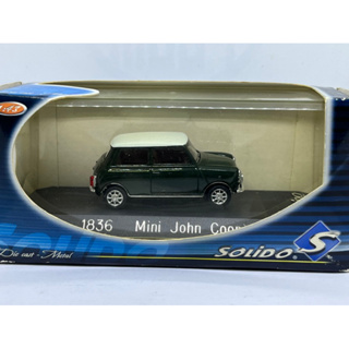 พร้อมส่งจากไทย 1/43 1836 mini john cooper งานเก่าหายาก ค่ายSolido นำเข้าJapan