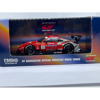 พร้อมส่งจากไทย 1/43 EBBRO SuperGT XANAVI NISMO Z Super GT500 no.1 นำเข้าJapan