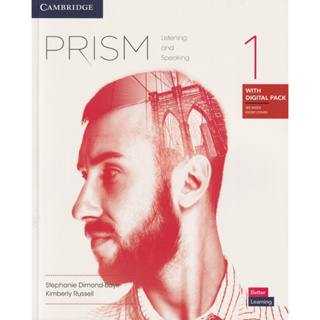 DKTODAY หนังสือ PRISM LISTENING&amp;SPEAK 1:SB WITH DIGITAL PACK