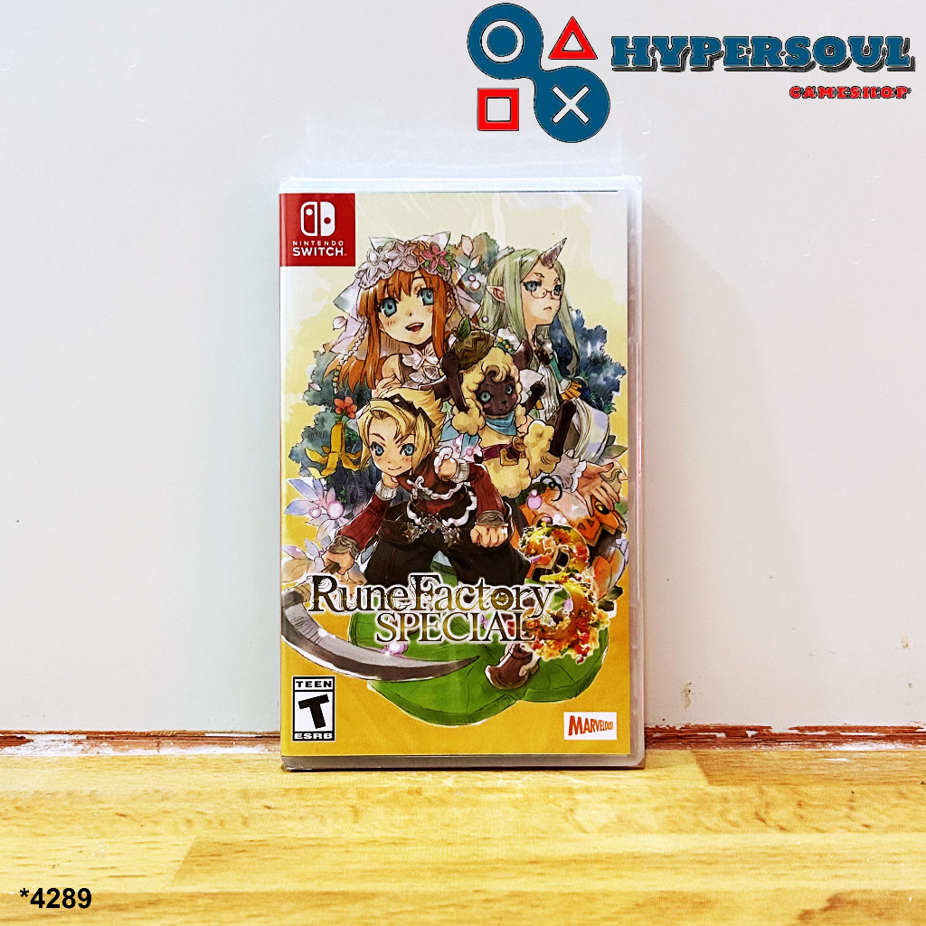NintendoSwitch: Rune Factory 3 Special (Region1-US)(English Version)