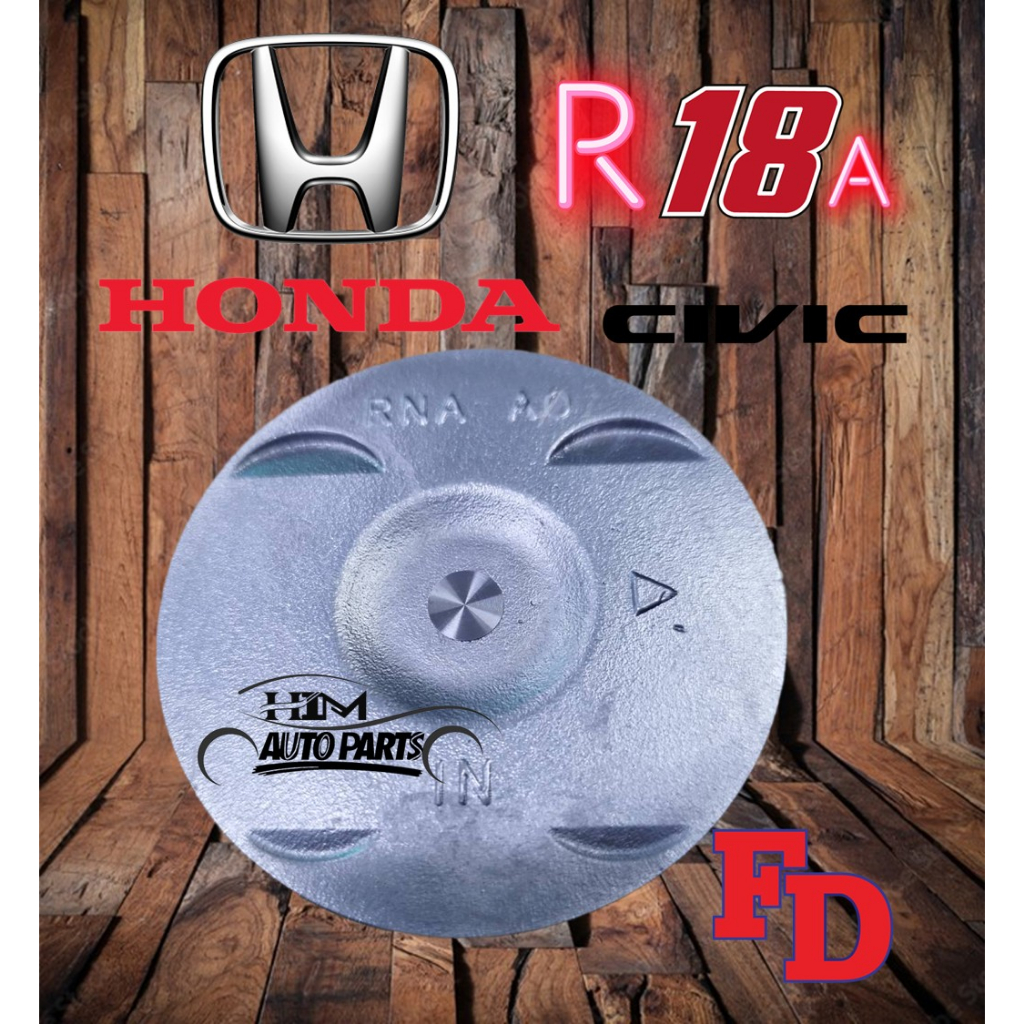 ลูกสูบ พร้อมแหวน HONDA CIVIC FD 1.8  R18A  STD 81.00 mm oversize +0.50 81.50mm - รูปที่ 2