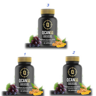 QCAN PLUS CBD คิวแคนพลัส ซีบีดี อาหารเสริมเพื่อยกระดับคุณภาพชีวิต = 3 ขวด