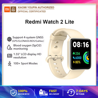 Redmi Watch 2 Lite สมาร์ทวอทช์ นาฬิกาอัจฉริยะ Smartwatch mi SpO2 วัดออกซิเจนในเลือด สัมผัสได้เต็มจอ นาฬิกาสปอร์ต GPS