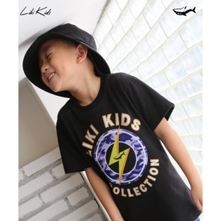 เสื้อยืดลาย "LIKI KIDS X THUNDER "