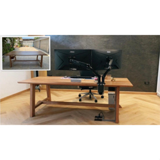 โต๊ะคอมพิวเตอร์ โต๊ะทำงาน โต๊ะไม้จริง Computer Table , Working Table