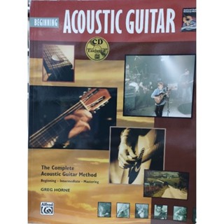 BEGINNING ACOUSTIC GUITAR COMPLETE WITH CD/038081177755