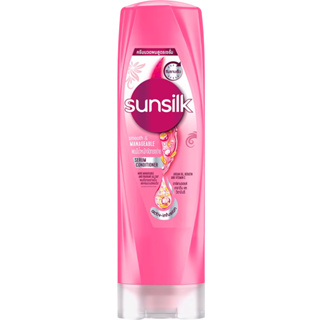 ครีมนวดผม Sunsilk ซันซิล ครีมนวดผมซันซิล 1 ขวด ขนาด 60 มล. 🧴 สีชมพู