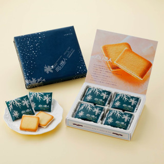 Shiroi Koibito Premium Chocolate Blancet (white＆milk chocolate) / ชิโรอิ โคอิบิโตะ ขนมคุกกี้ไส้รสไวท์และมิลค์ช็อคโกแลต