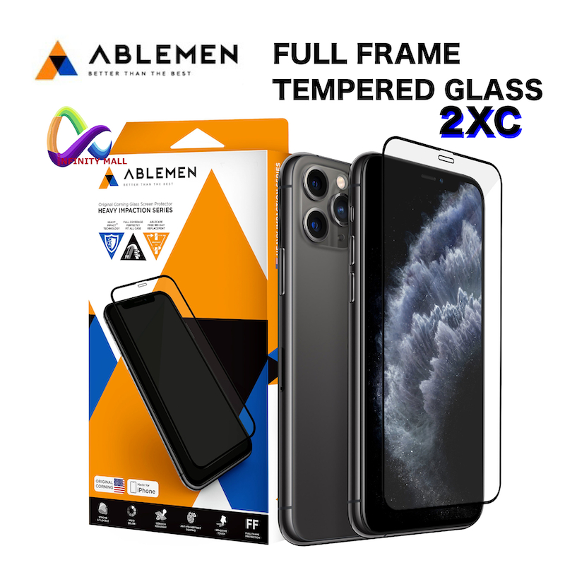 ฟิล์มกระจก เต็มจอ Ablemen สำหรับ iPhone 11 Pro Max Full frame tempered glass