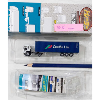 Pre-Owned item N Gauge Tomytec 1/150 ❄️ TS-5 Container tracking Camellia line Truck สินค้ามือ 2 Lot ญี่ปุ่น กล่องไม่สวย