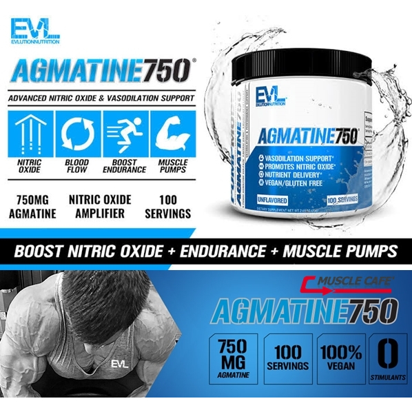 EVL Agmatine750 (100Servings)