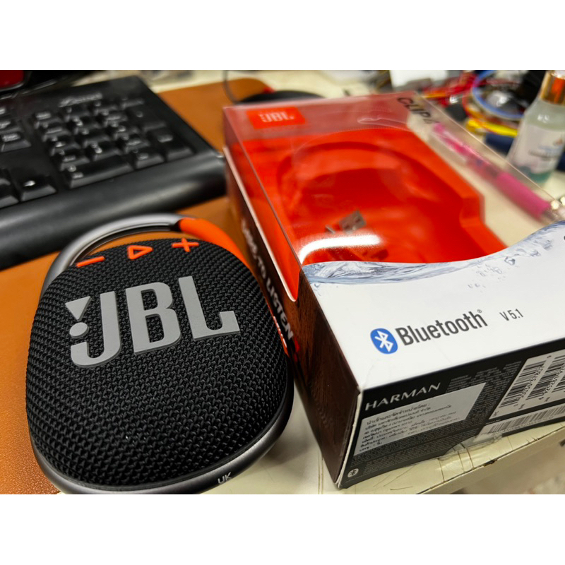 ลำโพงบลูทูท JBL Clip 4 Bluetooth มือสองสภาพดี