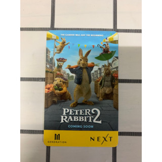 บัตร M-Gen Next Peter Rabbit2