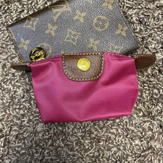 [ของใหม่] LONGCHAMP LE PLIAGE ORIGINAL COIN PURSE สีชมพู candy