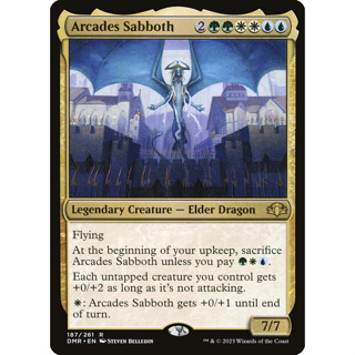 [MTG] Arcades Sabboth [DMR] [MULTI] [RARE] [NORMAL] [ENG] (การ์ดเมจิค / Magic the Gathering)