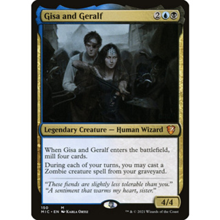 [MTG] Gisa and Geralf [MIC] [MULTI] [MYTHIC] [NORMAL] [ENG] (การ์ดเมจิค / Magic the Gathering)