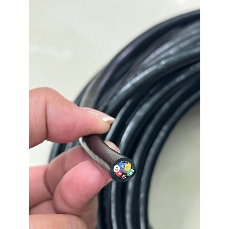 สายมัลติคอร์ 0.5sqmmX6 อย่างดี  ของแท้ เมตรละ 95บาท ดูที่ตัวเลือก ราคาไม่รวมvat