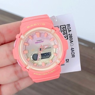 💥🍊รุ่น limited  🍊⌚นาฬิกาข้อมือสวยสปอร์ต สีส้มอ่อนสวย น่ารักเก๋ไก๋ มากกกแม่