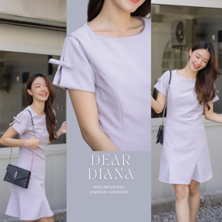 mdd พร้อมส่ง DIANA dress เดรสหรู ใส่ไปทำงาน งานประชุม