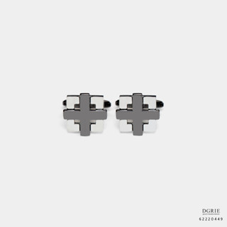 Positive Square Cufflinks - กระดุมข้อมือสี่เหลี่ยมรูปบวก