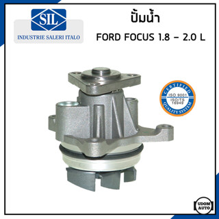 FORD FOCUS ปั้มน้ำ ฟอร์ด โฟกัส เครื่อง 1.8 - 2.0 (Q7DA) / 1359027 , 1361516 / Water Pump / Made in ITALY / Saleri SIL