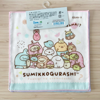 ผ้าเช็ดหน้า Sumikko Gurashi set 3 ผืน