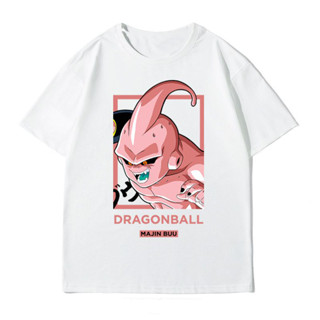 Dragon Ball Demon Animation Buu Majin เสื้อยืดผ้าฝ้ายแขนสั้นผู้ชายหล่อเทรนด์