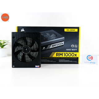 POWER SUPPLY (พาวเวอร์ซัพพลาย) CORSAIR RM1000X 1000W (80 PLUS GOLD) P12990