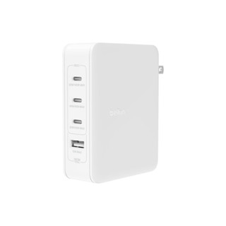 Belkin BoostCharge Pro 140W 4-Port GaN USB Wall Charger (WCH014dqWH)