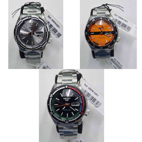 SEIKO 5 Sports Automatic รุ่น SRPK09K,SRPK09K1,SRPK11K,SRPK11K1,SRPK13K,SRPK13K1