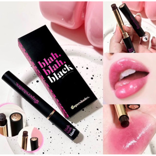 (พร้อมส่ง) ลิปดำPH blah blah black | ลิปบาล์มดำเปลี่ยนสีปากตามค่าph | มีเก็บปลายทาง