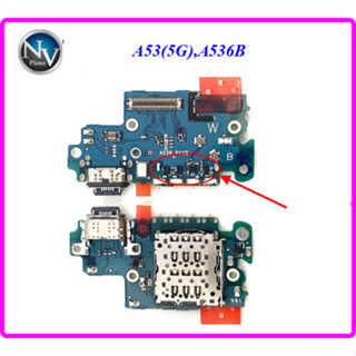 สายแพรชุดก้นชาร์จ Samsung A53(5G),A536B