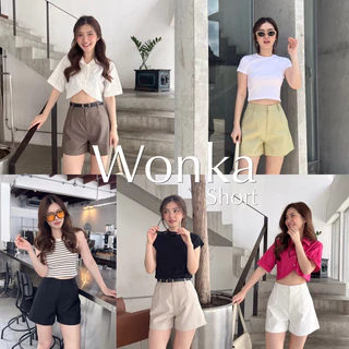 Thesummernade : Wonka short pants กางเกงขาสั้นผ้าสูท
