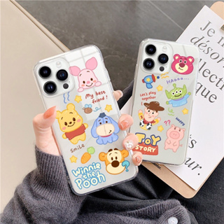 เคสโทรสัพท์ลายการ์ตูนน่ารักๆ เคสซิลิโคน เคสใส กันกระแทก สำหรับ realme c55 realme c53 realme c35 c30s c1 c2 c33