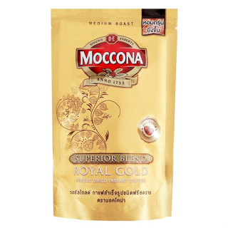 MOCCONA มอคโคน่า โรยัลโกลด์ กาแฟสำเร็จรูป ชนิดฟรีสดราย 50g (exp.27/11/2023)