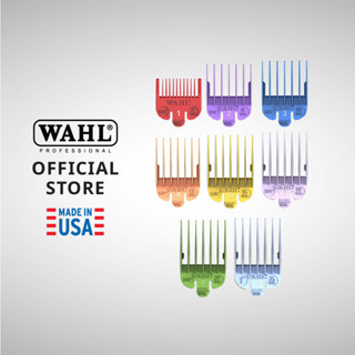 Wahl Color Coded Attachment Cutting Guide Combs 8pcs - อุปกร…