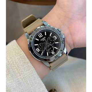 (กล่องคลีม)ประกันcmg 1 ปี ยอดฮิต ขายดี Casio MTP ชาย MTP-VD01 MTP-VD300 MTP-VD300-1Bแท้ประกันศูนย์ central 1 ปี