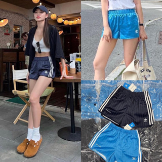 กางเกงAdi x sporty short pant🩵🖤งานตามหา สายสปอร์ตเกิร์ลห้ามพลาดเลย🏸🥅 ชนช้อป สวยเป๊ะค่า