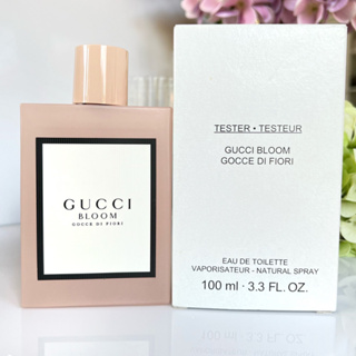 💥 อ่อนโยน ปนสุขุม อบอุ่น หวานสวย 💥 Gucci Bloom Gocce Di Fiori EDP  : ขนาดทดลอง แบบสเปรย์ Tester ของแท้ 100%