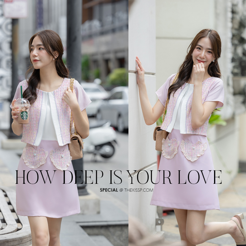 How Deep Is Your LOVE?'dress( SPECIAL TWEET collection)