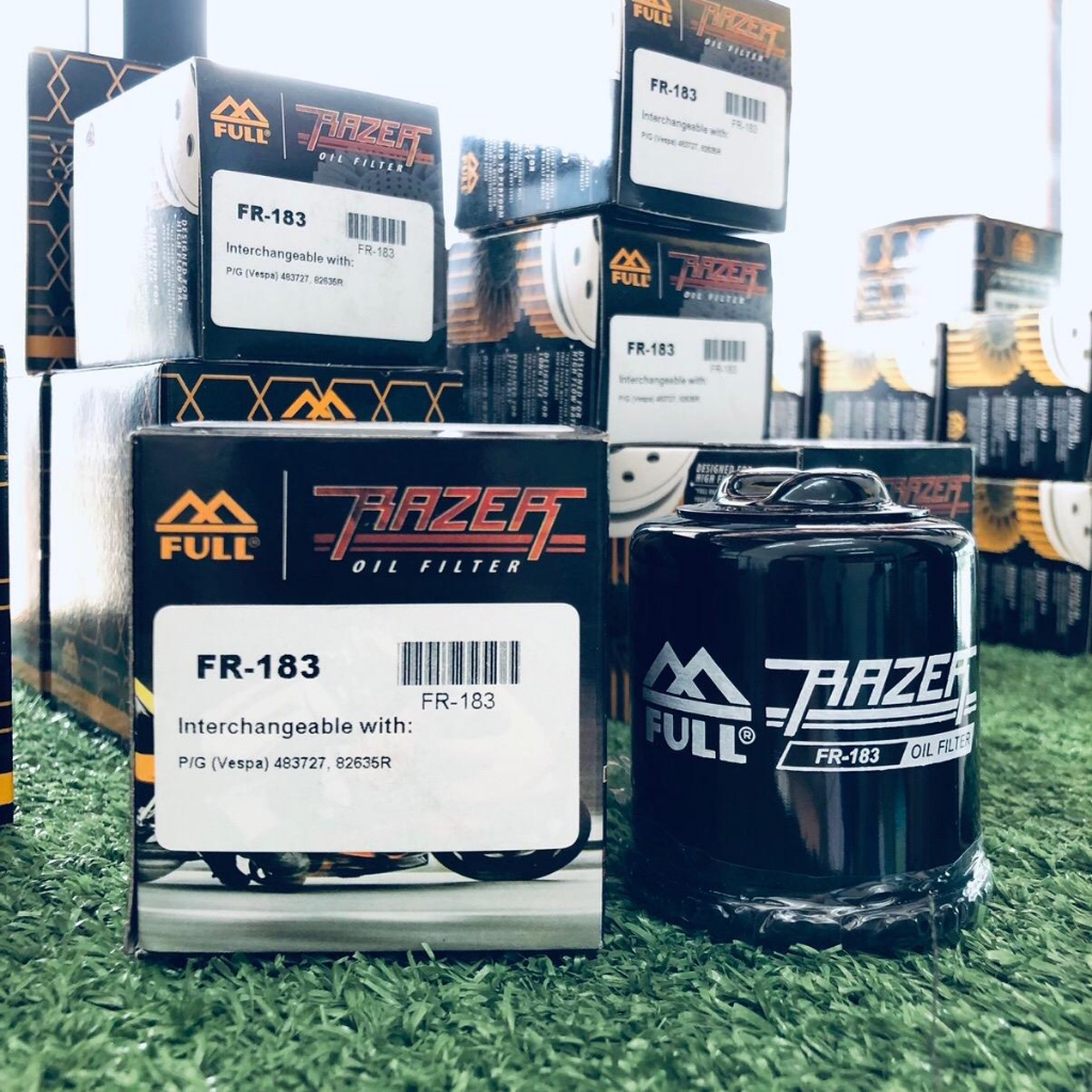 All New Vespa กรองน้ำมันเครื่อง Full Razer