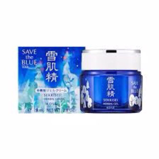 ❤️Love Sale❤️ Kose Sekkisei Herbal Gel Sleeping Mask Save the Blue ขนาด 79 ml. (ฉลากไทย)