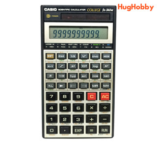 Vintage 80s Casio COLLEGE fx-360M Scientific Calculator C-POWER [Used]