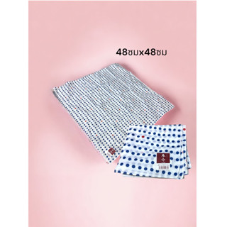 ผ้าเช็ดหน้าญี่ปุ่น cotton100%