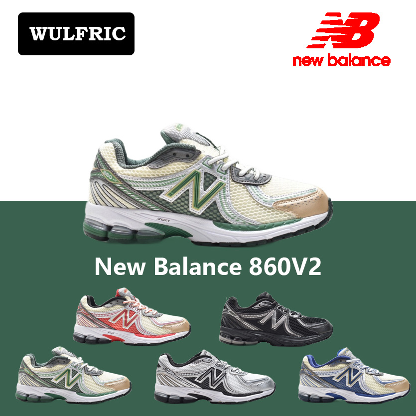 [ส่งฟรี] New Balance 860 ALDAime Leon Dore x New Balance 860V2 GREEN รองเท้ากีฬา สําหรับผู้ชายและผู้หญิง
